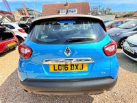 USED 2016 16 RENAULT CAPTUR 0.9 TCe ENERGY Dynamique Nav SUV 5dr Petrol Manual Euro 6 (s/s) (90 ps) Stunning Two Tone Tahoe Blue and Ivory paint with Low Mileage