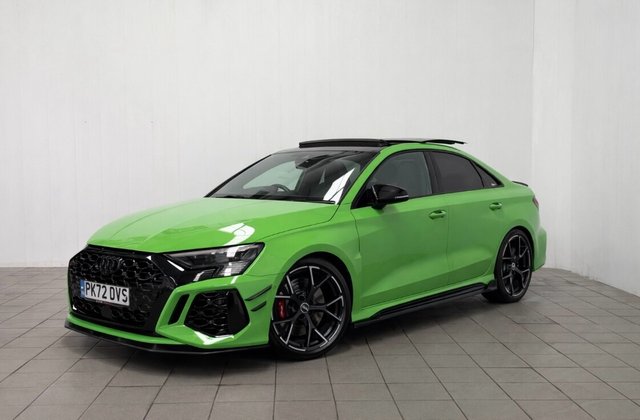 2022 72 Audi Rs3 2.5 TFSI Vorsprung Saloon 4dr Petrol S Tronic quattro Euro 6 (s/s) (400 ps)