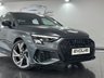 USED 2023 73 AUDI S3 2.0 TFSI Black Edition Saloon 4dr Petrol S Tronic quattro Euro 6 (s/s) (310 ps) SENSORS, NAV, LEATHER!