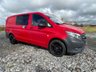 USED 2016 16 MERCEDES-BENZ VITO 1.6 109CDI - Striking red Vito with black alloys, fully converted 6-door day-van! Features a pull-out double sofa/bed, fold-away rear table, under-seat storage, rear lighting & power outlets, plus a Sterling ProPower Q-Wave inverter for 240V use on the go.  Inside you get Bluetooth & AUX, Sat Nav, reversing camera, and a 6-speed manual for smooth, efficient driving.  A versatile, stylish and practical day-van — ideal for work, weekends away or everyday use. 