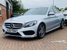 USED 2015 53 MERCEDES-BENZ C-CLASS 2.1 C250d AMG Line (Premium Plus) Saloon 4dr Diesel 7G-Tronic+ Euro 6 (s/s) (204 ps) + 2 KEY + REVERSE CAMERA + WARRANTY