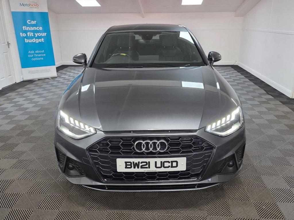 USED 2021 21 AUDI A4 2.0 TDI 35 S line Saloon 4dr Diesel S Tronic Euro 6 (s/s) (163 ps) Sensors - Bluetooth - SatNav!