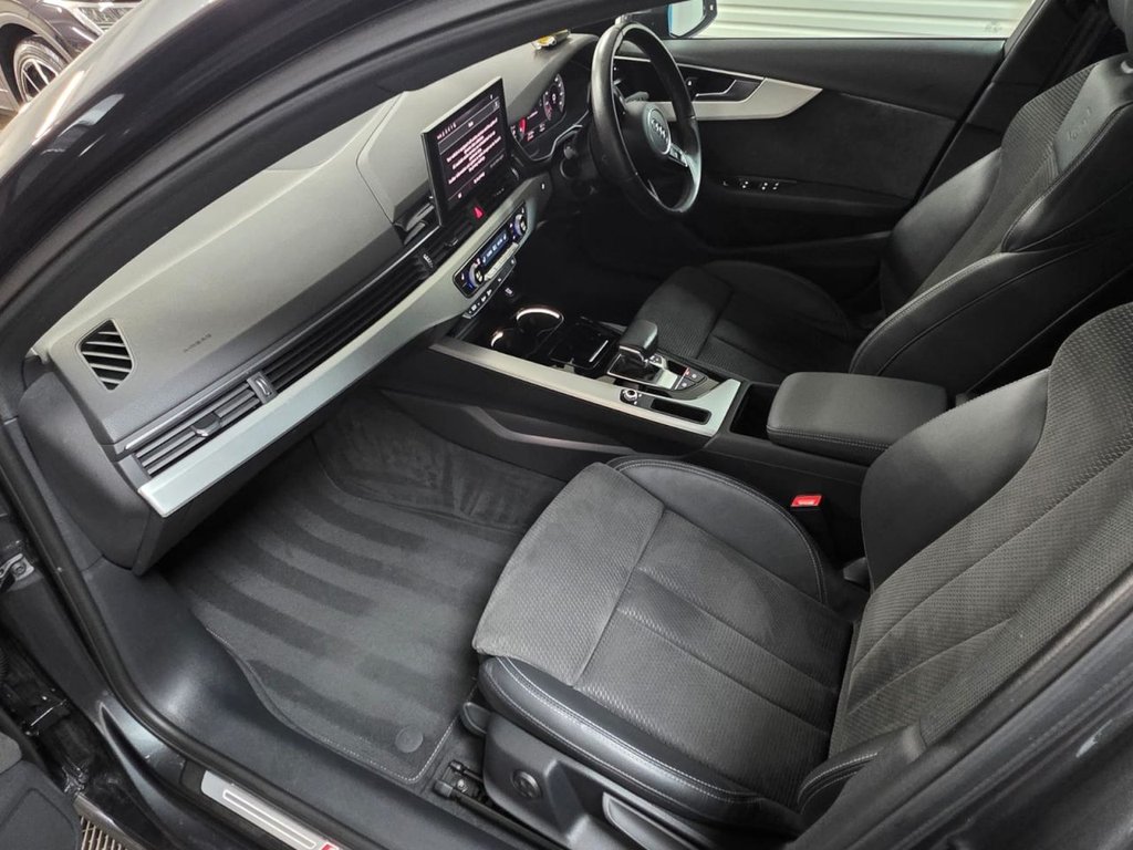USED 2021 21 AUDI A4 2.0 TDI 35 S line Saloon 4dr Diesel S Tronic Euro 6 (s/s) (163 ps) Sensors - Bluetooth - SatNav!