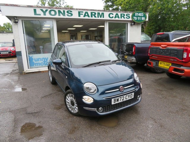 2023 72 Fiat 500 1.0 MHEV Dolcevita Hatchback 3dr Petrol Manual Euro 6 (s/s) (70 bhp)