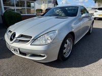 USED 2008 08 MERCEDES-BENZ SLK 1.8 SLK200 Kompressor Convertible 2dr Petrol Automatic (211 g/km, 163 bhp) Low mileage, 3 owners from new, black leather seats, a full service history, immaculate condition.