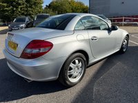 USED 2008 08 MERCEDES-BENZ SLK 1.8 SLK200 Kompressor Convertible 2dr Petrol Automatic (211 g/km, 163 bhp) Low mileage, 3 owners from new, black leather seats, a full service history, immaculate condition.