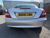 USED 2008 08 MERCEDES-BENZ SLK 1.8 SLK200 Kompressor Convertible 2dr Petrol Automatic (211 g/km, 163 bhp) Low mileage, 3 owners from new, black leather seats, a full service history, immaculate condition.