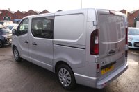 USED 2017 17 VAUXHALL VIVARO 1.6 CDTi 2900 BiTurbo Sportive Crew Van Double Cab 5dr Diesel Manual L1 H1 Euro 6 (s/s) (6 Seat) (125 ps) 