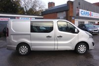 USED 2017 17 VAUXHALL VIVARO 1.6 CDTi 2900 BiTurbo Sportive Crew Van Double Cab 5dr Diesel Manual L1 H1 Euro 6 (s/s) (6 Seat) (125 ps) 