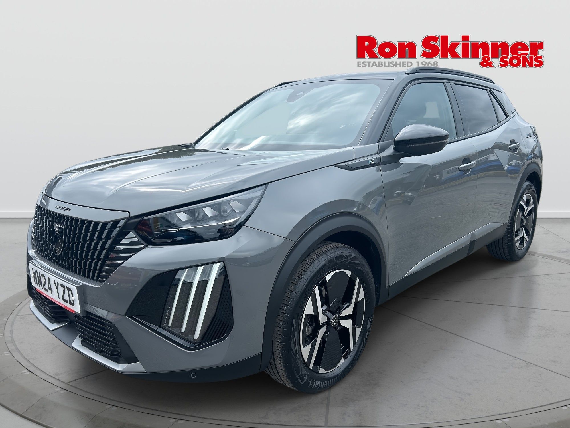USED 2024 24 PEUGEOT E-2008 50kWh GT SUV 5dr Electric Auto (7kW Charger) (136 ps) SUV