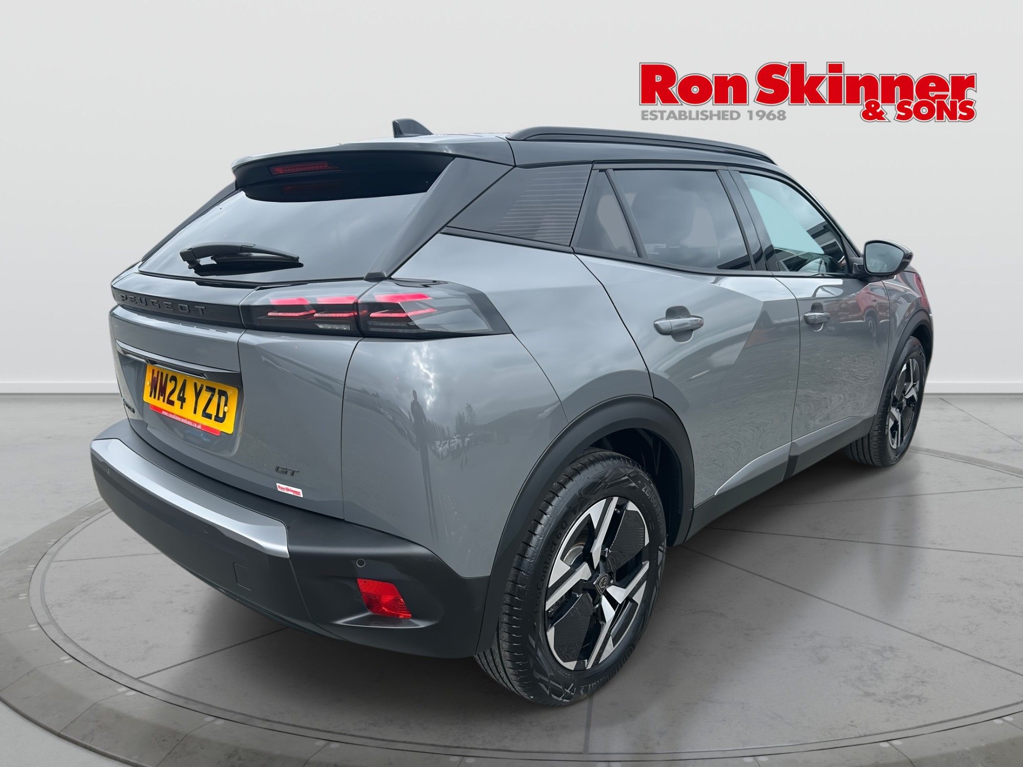 USED 2024 24 PEUGEOT E-2008 50kWh GT SUV 5dr Electric Auto (7kW Charger) (136 ps) SUV