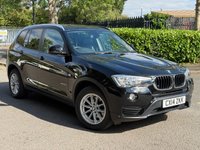 USED 2014 14 BMW X3 2.0 20d SE SUV 5dr Diesel Auto xDrive Euro 6 (s/s) (190 ps) ULEZ+SH+LTHR+NAV+HS+AUTO+ DIESEL