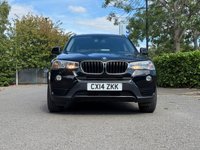 USED 2014 14 BMW X3 2.0 20d SE SUV 5dr Diesel Auto xDrive Euro 6 (s/s) (190 ps) ULEZ+SH+LTHR+NAV+HS+AUTO+ DIESEL