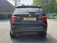 USED 2014 14 BMW X3 2.0 20d SE SUV 5dr Diesel Auto xDrive Euro 6 (s/s) (190 ps) ULEZ+SH+LTHR+NAV+HS+AUTO+ DIESEL
