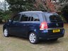 USED 2011 11 VAUXHALL ZAFIRA 1.7 CDTi ecoFLEX Elite MPV 5dr Diesel Manual Euro 5 (125 ps) www.suffolkcarcentre.co.uk - Located at Ilketshall