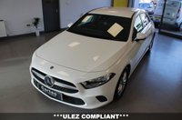 USED 2019 19 MERCEDES-BENZ A-CLASS 1.5 A180d SE Hatchback 5dr Diesel 7G-DCT Euro 6 (s/s) (116 ps) ***CRUISE CONTROL SATNAV & DUAL BLUETOOTH INTERFACE***MBUX TOUCHSCREEN MULTIMEDIA DISPLAY & DIGITAL MULTIFUNCTION INSTRUMENT DISPLAY***REAR CAMERA WITH PARKING GUIDELINES***AIRCON HALF LEATHER AUTO LIGHTS & DAB RADIO***FULL SERVICE HISTORY LOW MILEAGE AUTOMATIC***