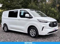 USED 2024 24 FORD TRANSIT CUSTOM 2.0 280 Limited 6 Seat Crew Cab Panel Van 5dr Diesel Manual L1 H1 Euro 6 136PS 