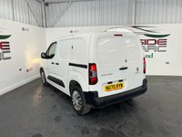 USED 2020 70 PEUGEOT PARTNER 1.5 BlueHDi 1000 Professional Standard Panel Van 5dr Diesel Manual SWB Euro 6 (s/s) (100 bhp) FSH, rear parking sensors, DAB, A/C