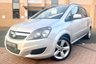 USED 2014 14 VAUXHALL ZAFIRA 1.8 16V Exclusiv MPV 5dr Petrol Manual Euro 5 (120 ps) FRONT AND REAR PARKING SENSORS!!