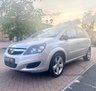 USED 2014 14 VAUXHALL ZAFIRA 1.8 16V Exclusiv MPV 5dr Petrol Manual Euro 5 (120 ps) FRONT AND REAR PARKING SENSORS!!