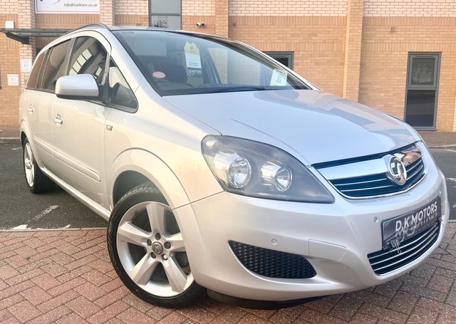 2014 14 Vauxhall Zafira 1.8 16V Exclusiv MPV 5dr Petrol Manual Euro 5 (120 ps)