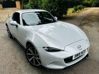 USED 2018 18 MAZDA MX-5 RF 2.0 SKYACTIV-G Sport Nav Convertible 2dr Petrol Manual Euro 6 (160 ps) LOW MILES+LEATHER+BOSE+SAT NAV