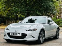 USED 2018 18 MAZDA MX-5 RF 2.0 SKYACTIV-G Sport Nav Convertible 2dr Petrol Manual Euro 6 (160 ps) LOW MILES+LEATHER+BOSE+SAT NAV