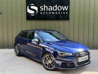 USED 2013 63 AUDI S3 2.0 TFSI Hatchback 3dr Petrol S Tronic quattro Euro 6 (s/s) (300 ps) ESTORIL BLUE, KEYLESS, SELF PARK