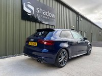 USED 2013 63 AUDI S3 2.0 TFSI Hatchback 3dr Petrol S Tronic quattro Euro 6 (s/s) (300 ps) ESTORIL BLUE, KEYLESS, SELF PARK