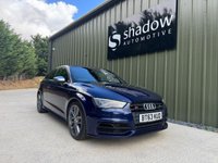 USED 2013 63 AUDI S3 2.0 TFSI Hatchback 3dr Petrol S Tronic quattro Euro 6 (s/s) (300 ps) ESTORIL BLUE, KEYLESS, SELF PARK