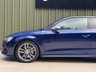 USED 2013 63 AUDI S3 2.0 TFSI Hatchback 3dr Petrol S Tronic quattro Euro 6 (s/s) (300 ps) ESTORIL BLUE, KEYLESS, SELF PARK