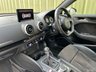 USED 2013 63 AUDI S3 2.0 TFSI Hatchback 3dr Petrol S Tronic quattro Euro 6 (s/s) (300 ps) ESTORIL BLUE, KEYLESS, SELF PARK