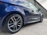 USED 2013 63 AUDI S3 2.0 TFSI Hatchback 3dr Petrol S Tronic quattro Euro 6 (s/s) (300 ps) ESTORIL BLUE, KEYLESS, SELF PARK