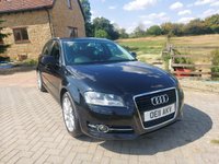USED 2011 11 AUDI A3 2.0 TDI Sport Sportback 5dr Diesel S Tronic Euro 5 (s/s) (170 ps) 