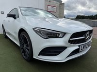 USED 2022 72 MERCEDES-BENZ CLA 1.3 CLA250e 15.6kWh AMG Line Night Edition (Premium Plus) Coupe 4dr Petrol Plug-in Hybrid 8G-DCT Euro 6 (s/s) (218 ps) 