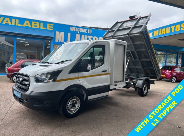 View our Ford Transit 2.0 350 EcoBlue Leader TIPPER RWD L3 Euro 6 (s/s) (130 ps)