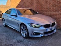 USED 2019 68 BMW 4 SERIES GRAN COUPE 2.0 420i GPF M Sport Hatchback 5dr Petrol Auto Euro 6 (s/s) (184 ps) LOW MILES - HIGH SPEC -SAT NAV