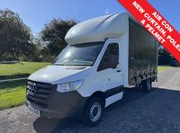 USED 2022 22 MERCEDES-BENZ SPRINTER 2.1 314Cdi 3.5t. Lwb 4.2m One Side Curtainside Tail Lift, Air Con, Eu 6,140Bhp Lovely Condition | Very Nice Drive