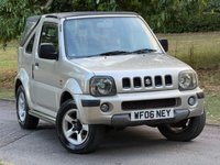 USED 2006 06 SUZUKI JIMNY 1.3 JLX Convertible 3dr Petrol Manual (174 g/km, 83 bhp) 