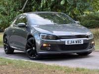 USED 2014 14 VOLKSWAGEN SCIROCCO 2.0 TDI BlueMotion Tech R-Line Hatchback 3dr Diesel DSG Euro 5 (s/s) (Leather, Nav) (140 ps) 