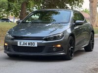 USED 2014 14 VOLKSWAGEN SCIROCCO 2.0 TDI BlueMotion Tech R-Line Hatchback 3dr Diesel DSG Euro 5 (s/s) (Leather, Nav) (140 ps) 