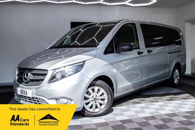 View our Mercedes-Benz Vito 2.0 114 CDI SELECT Tourer Double Cab 5dr Diesel G-Tronic RWD L3 Euro 6 (s/s) (136 ps)