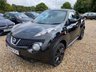 USED 2014 14 NISSAN JUKE 1.6 n-tec SUV 5dr Petrol CVT Euro 5 (117 ps) AUTOMATIC+ONLY 50,354 MILES+LONG MOT UNTIL 31.08.2026+JUST SERVICED+SATELLITE NAVIGATION SYSTEM+BLUETOOTH TELEPHONE INTEGRATION+CLIMATE CONTROL AIR-CONDITIONING+PARKING ASSISTANCE WITH COLOUR REVERSE CAMERA+'PEARL BLACK' PAINT+18 INCH ALLOY WHEELS