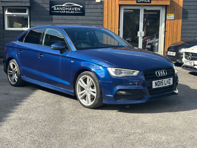 2015 15 Audi A3 1.6 TDI S line Saloon 4dr Diesel Manual Euro 6 (s/s) (110 ps)