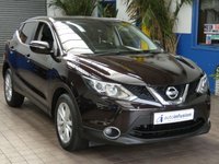 USED 2014 14 NISSAN QASHQAI 1.5 dCi Acenta Premium SUV 5dr Diesel Manual 2WD Euro 5 (s/s) (110 ps) SAT NAV SUNROOF REAR CAMERA CRUISE CONTROL PARKING SENSORS 3 OWNERS 10 SERVICES TO 99K MILES AUG 2024