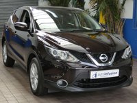 USED 2014 14 NISSAN QASHQAI 1.5 dCi Acenta Premium SUV 5dr Diesel Manual 2WD Euro 5 (s/s) (110 ps) SAT NAV SUNROOF REAR CAMERA CRUISE CONTROL PARKING SENSORS 3 OWNERS 10 SERVICES TO 99K MILES AUG 2024