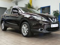 USED 2014 14 NISSAN QASHQAI 1.5 dCi Acenta Premium SUV 5dr Diesel Manual 2WD Euro 5 (s/s) (110 ps) SAT NAV SUNROOF REAR CAMERA CRUISE CONTROL PARKING SENSORS 3 OWNERS 10 SERVICES TO 99K MILES AUG 2024