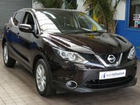 USED 2014 14 NISSAN QASHQAI 1.5 dCi Acenta Premium SUV 5dr Diesel Manual 2WD Euro 5 (s/s) (110 ps) SAT NAV SUNROOF REAR CAMERA CRUISE CONTROL PARKING SENSORS 3 OWNERS 10 SERVICES TO 99K MILES AUG 2024