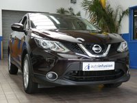 USED 2014 14 NISSAN QASHQAI 1.5 dCi Acenta Premium SUV 5dr Diesel Manual 2WD Euro 5 (s/s) (110 ps) SAT NAV SUNROOF REAR CAMERA CRUISE CONTROL PARKING SENSORS 3 OWNERS 10 SERVICES TO 99K MILES AUG 2024