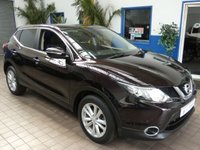 USED 2014 14 NISSAN QASHQAI 1.5 dCi Acenta Premium SUV 5dr Diesel Manual 2WD Euro 5 (s/s) (110 ps) SAT NAV SUNROOF REAR CAMERA CRUISE CONTROL PARKING SENSORS 3 OWNERS 10 SERVICES TO 99K MILES AUG 2024